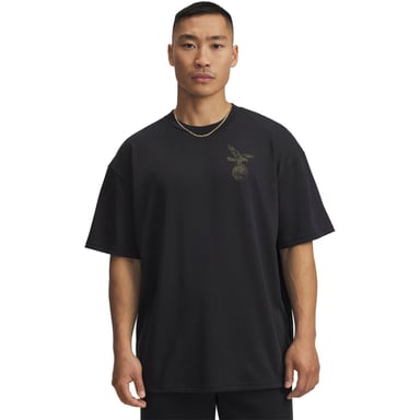 Under Armour Mens Project Rock Graphic Print T-Shirt (Black)