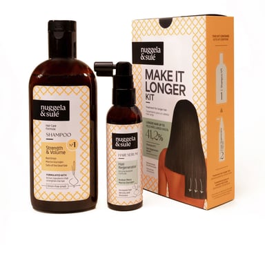 Make It Longer Kit - Behandling För Längre Hår 2-delat Set 2 pz