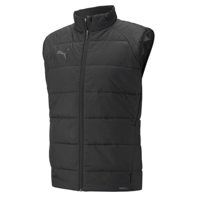 Puma Mens TeamLIGA Quilted Sleeveless Gilet (Black)
