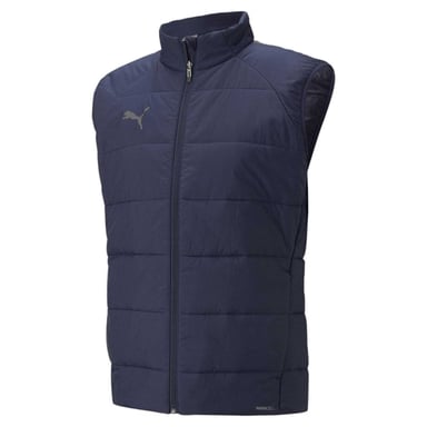 Puma Mens TeamLIGA Quilted Sleeveless Gilet (Peacoat)