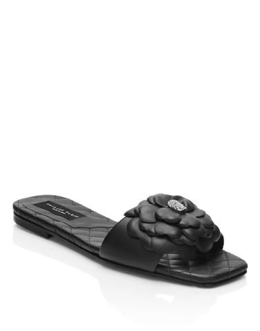 Sandals Flat Flower