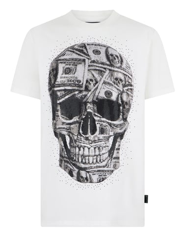 T-Shirt Round Neck Ss Skull