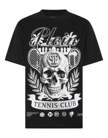 T-Shirt Round Neck Ss Skull