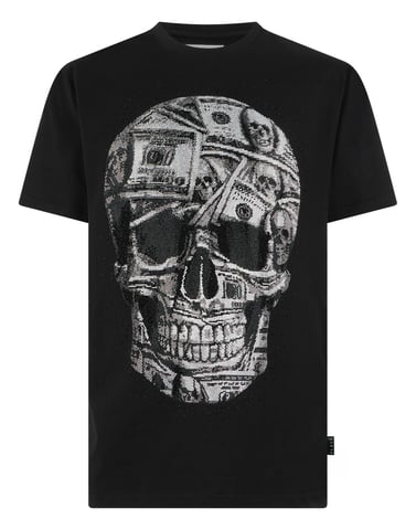 T-Shirt Round Neck Ss Skull