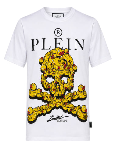T-Shirt Round Neck Ss Skull