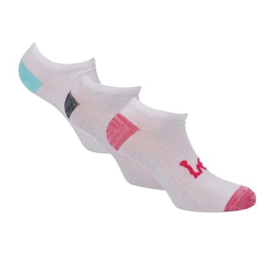 Lee Womens/Ladies Liner Socks (Pack of 3) (White)