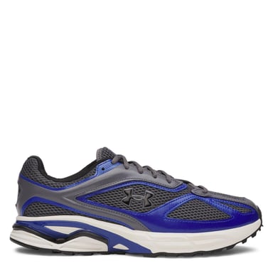 Under Armour Childrens/Kids HOVR Apparition Low Trainers (Grey/Blue)