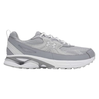 Under Armour Womens/Ladies Apparition Tech Logo Leather Trainers (Frost Gray)