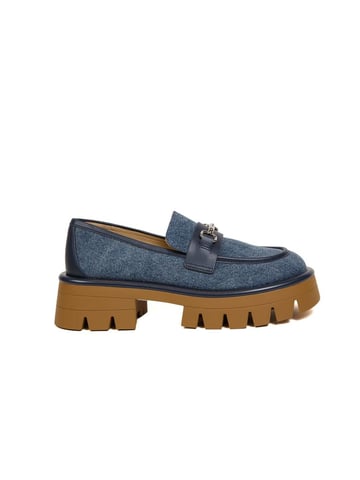 Michael Kors Tofflor Mörk Vintage Blå Tvätt