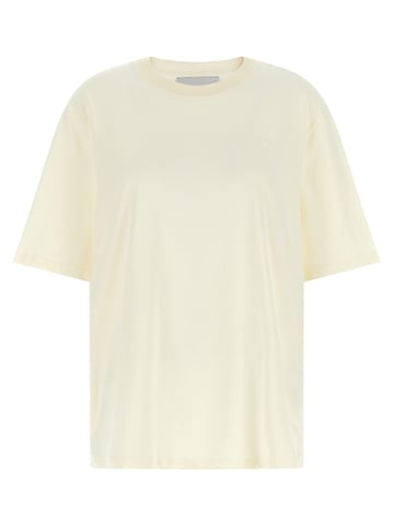 Ami Paris Vit T-shirt i Bomull