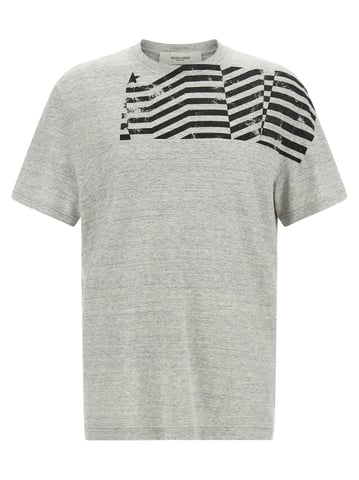Golden Goose Gray Cotton T-Shirt