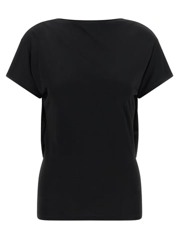 Jacquemus Zwarte Viscose T-Shirt