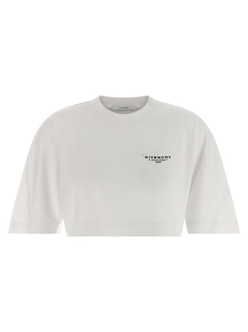 Givenchy White Cotton T-Shirt