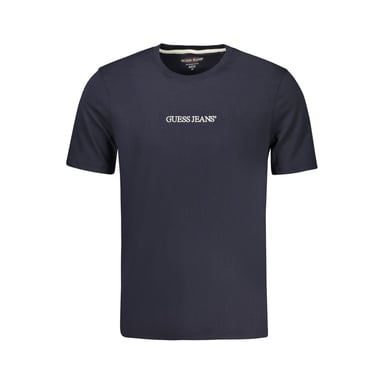 Guess Jeans Blu Organic Cotton Men T-Shirt
