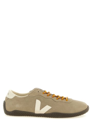 Veja Gray Calfskin Sneakers