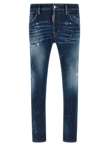 Dsquared² Blå Bomullsjeans Denim