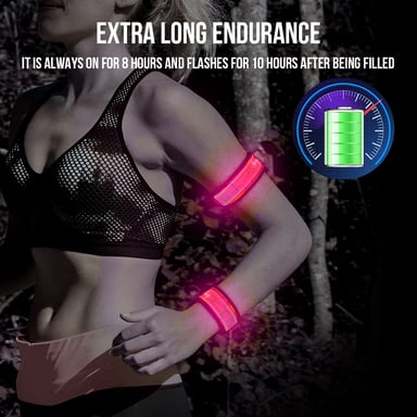 Led-armband op Batterij