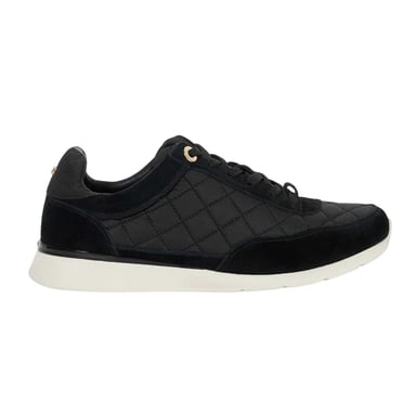Dune London Womens/Ladies Everglow Suede Trainers (Black)