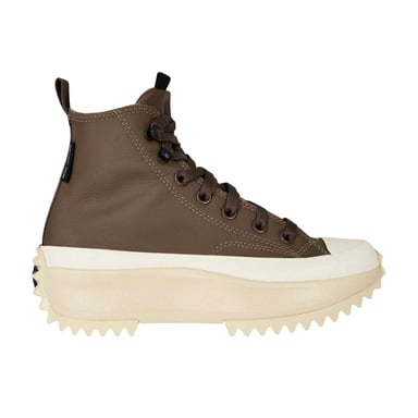 Converse Womens/Ladies CL Run Star Hike Leather High Top Trainers (Truffle Brown)
