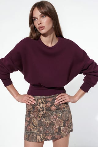 Women's Cotton-Polyester Sweatshirt