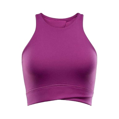 Nike Womens/Ladies Twist Sports Bra (Fuchsia Purple)