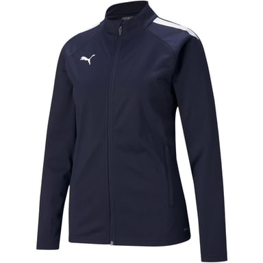 Puma Womens/Ladies Team Liga Stripe Detail Structured Tracksuit Top (Peacoat/White)