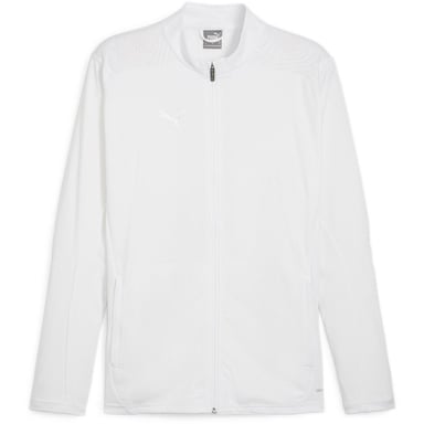 Puma Mens TeamGoal Jacket (White/Silver)