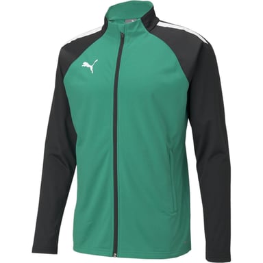 Puma Mens TeamLIGA Tracksuit Top (Green/Black)
