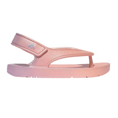 Fit Flop Childrens/Kids Iridescent Waterproof Flip Flops (Pink)