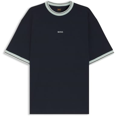 Men's Boss Te_Blocks 00404 in Dark Blue