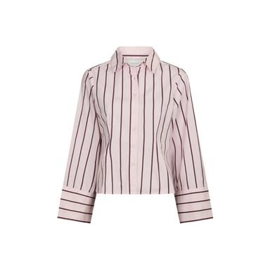 Neo Noir rosa wide stripe shirt 169704 754 light pink