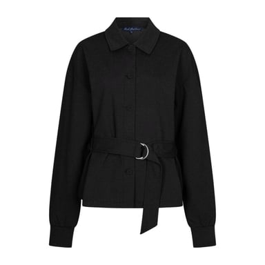 Red Button Blouse jacket fancy punta