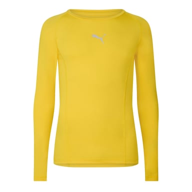Puma Mens Liga Long-Sleeved T-Shirt (Cyber Yellow)