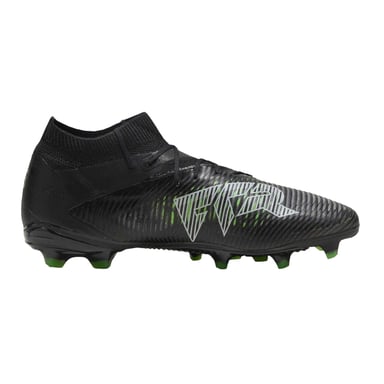 Puma Mens Future 8 Match Firm Ground Football Boots (Black/Green)