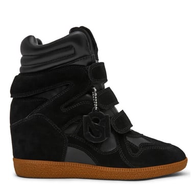 Steve Madden Mavis black suede hoge sneakers dames