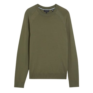 Ted Baker Mmk Maywo Ls Saddle Shoulder Crew Neck Jumper