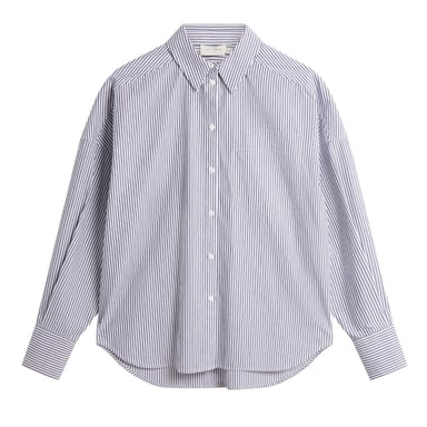 Ted Baker Vinales Boyfriend Fit Gestreept Katoenen Overhemd