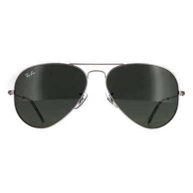 Ray-Ban Aviator RB3025 919031 zandkleurige, transparant grijsgroene zonnebril