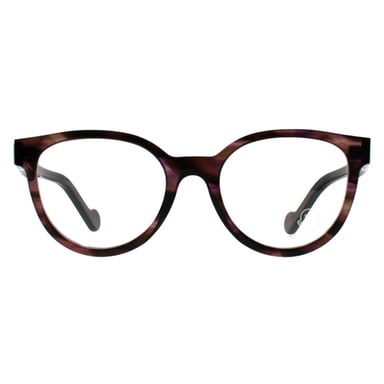 Moncler ML5041 083 grijs en paars brilmontuur