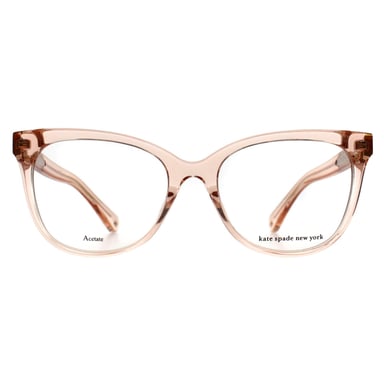 Kate Spade Nevaeh 733 transparant perzikroze brilmontuur