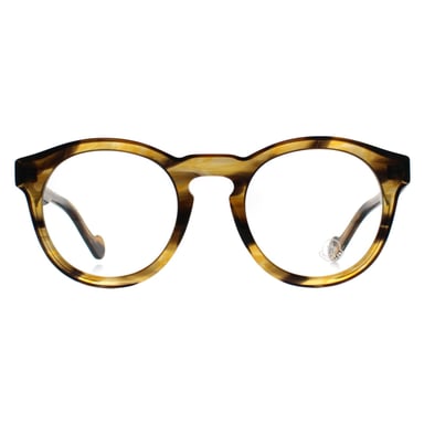 Moncler ML5037 055 gekleurd havana brilmontuur