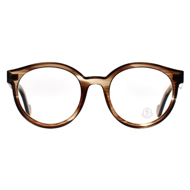 Moncler ML5029 050 glanzend brun brilmontuur