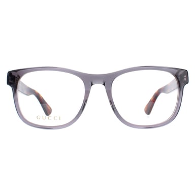 Gucci GG0004ON 004 transparant grijs brilmontuur