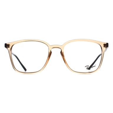 Ray-Ban RX7185 5940 lichtbruin brilmontuur