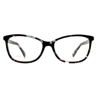Jimmy Choo JC282/G R8M azuurblauw havana brilmontuur