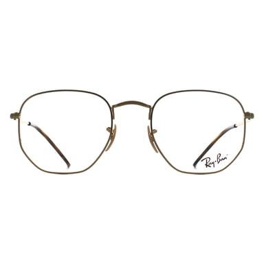 Ray-Ban RX6448 Hexagonal 2500 arista goud brilmontuur