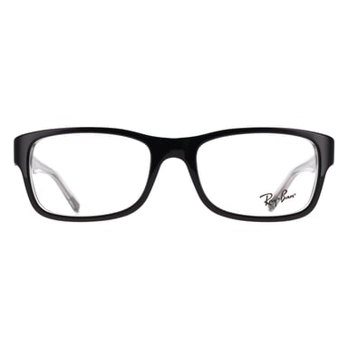 Ray-Ban RX5268 2034 zwart op transparant brilmontuur