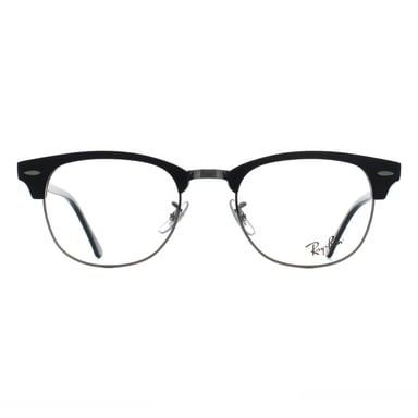 Ray-Ban RX5154 Clubmaster 2000 zwart op zilver brilmontuur