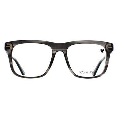Calvin Klein CK22538 023 gestreept grijs brilmontuur