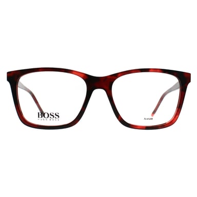 Hugo Boss BOSS 1158 0UC rood havana brilmontuur